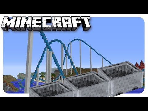 ItsLars -  How do you make a ROLLER COASTER that WORKS with TRAIN CARTS???  - Minecraft plugin tutorial