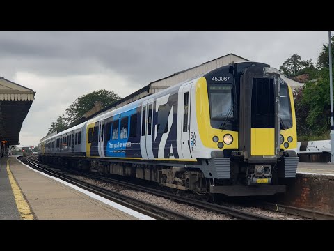 South Western Railway brand new key workers liveried class 450067 13/08/2021