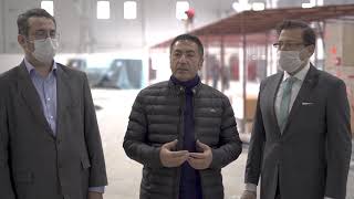 Denizli Teknik Tekstil Merkezi'nde MAKİNALAR KURULUYOR