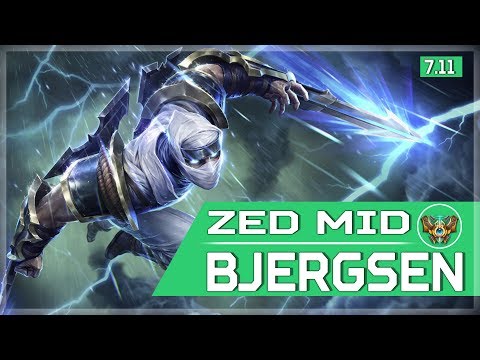 490. Bjergsen - Zed vs Heimerdinger - Mid - June 12th, 2017 - Patch 7.11 Season 7