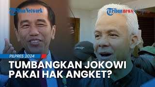 Desak DPR Pakai Hak Angket Padahal Tak Bisa Ubah Hasil Pilpres, Ganjar Target Tumbangkan Jokowi?