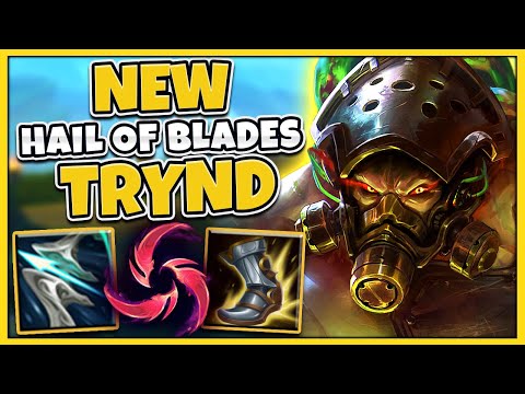 EVEN AFTER NERFS HAIL OF BLADES IS STILL BUSTED ON TRYND | S11 Tryndamere - League of Legends