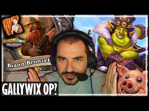 GALLYWIX IS TRULY A MONSTER! - Hearthstone Battlegrounds