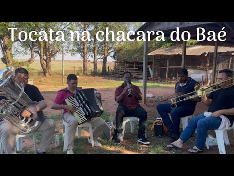 Tocata na chácara do Baé com Jeremias , Ednon , Adriano , Maurício e Flávio Henrique