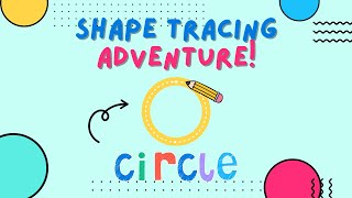 ✏️ Interactive Shape Tracing for Kids: Learn, Spell, & Discover Shapes! 🔵🔺🟠 | Educational Video