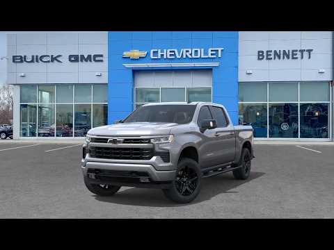2026 Chevrolet Silverado 1500 Crew Cab Short Box 4-Wheel Drive RST in Gray for sale at Bennett Chevrolet Cadillac Buick GMC Ltd. in Cambridge, ON