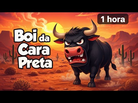 Coletânea do Boi da Cara Preta 1 Hora — MÚSICA INFANTIL DIVERTIDA  | Folclore para Crianças