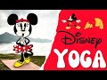 Disney Yoga | Calming yoga for Kids | PE Cool Down | Brain Break | Mickey and Friends