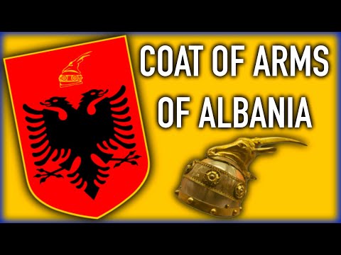 Why does Albania's flag and Coat of Arms have a double-headed eagle?