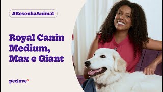 Royal Canin Medium, Max e Giant