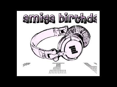 Amiga Birthday Committee - Alpa's World Spin Day - Amiga Intro (50 FPS)