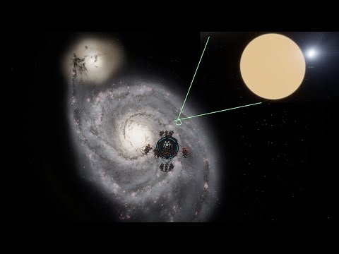 Space Engine M51-uls-1b extragalactic X-ray planetary system