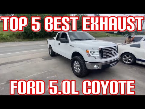 Top 5 BEST EXHAUST Set Ups for Ford F150 5.0 COYOTE V8!
