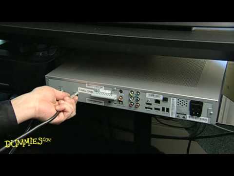 How to connect an antenna or cable to your hdtv for dummies