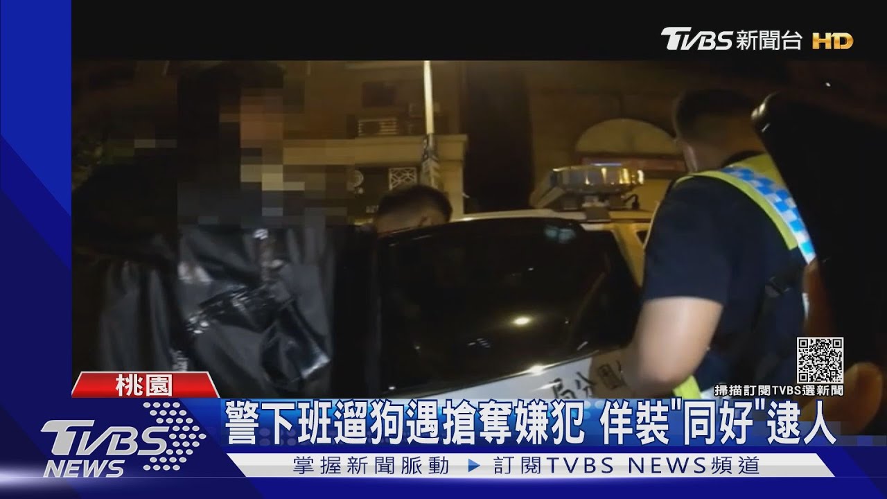 警下班遛狗遇搶奪嫌犯 佯裝「同好」逮人