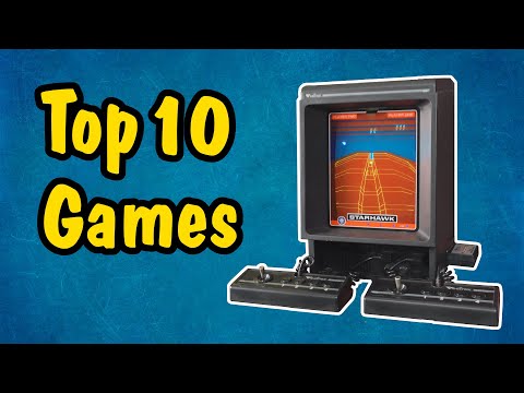 Top 10 Greatest Vectrex Games Of All Time (according to fans)