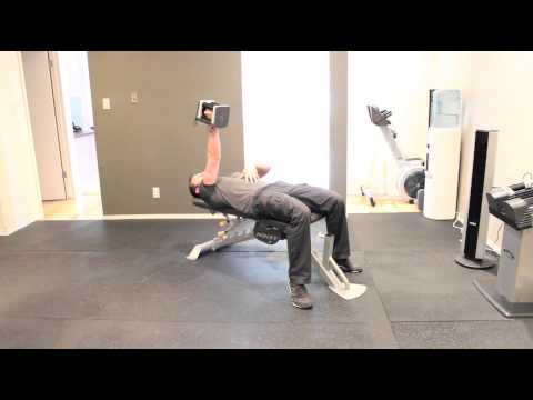 How To Do A Single Arm Dumbbell Flat Bench Press