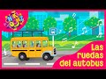 Las Ruedas Del Autobús Canción Infantil Con Letra Chiki Toonz