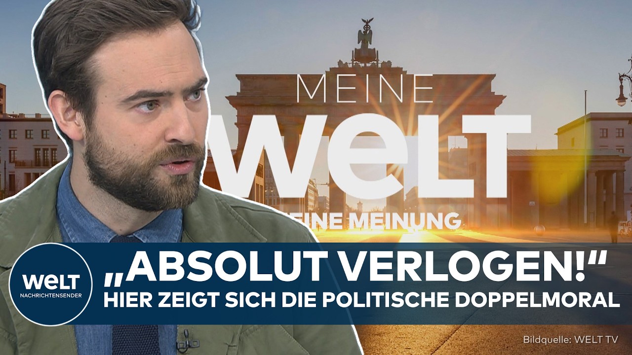 MEINE MEINUNG: "Absolut verlogen!" – Hier zeigt sich die politische Doppelmoral in Deutschland