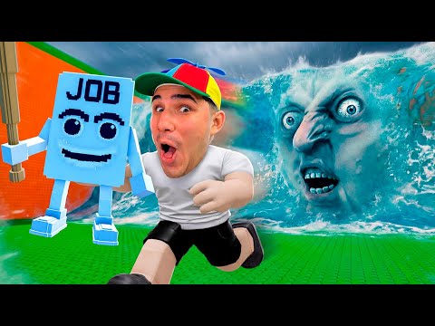 ESCAPE DEL TSUNAMI Y SE ENOJO CONMIGO 😡 | EL NACHETO