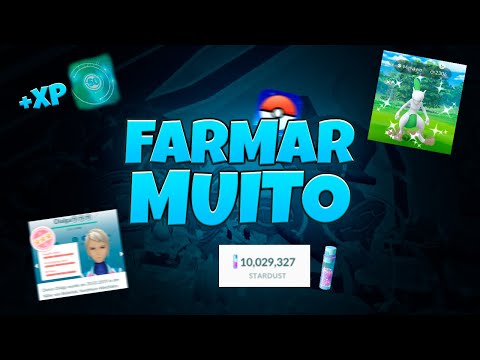 COMO FARMAR MUITO RAPIDO NO POKEMON GO! *XP, STARDUST, 100% E SHINY*