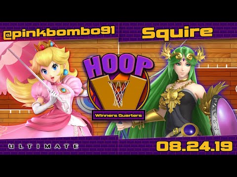 @pinkbombo91 (Peach) vs. Squire (Palutena) - Winners Quarters - Hoop V