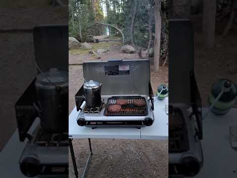Coleman propane grill and stove