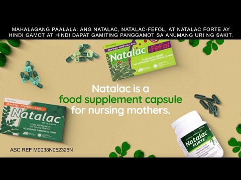 Natalac: the food supplement lineup for nursing mothers