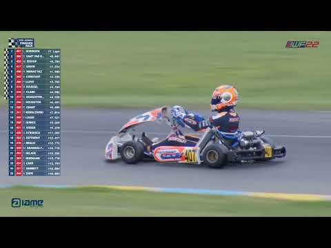 LEO ROBINSON - X30 Junior - IAME IWF22 - Le Mans Karting International - France