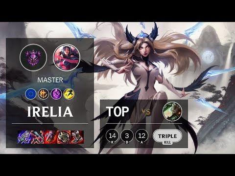 Irelia Top vs Riven - EUW Master Patch 11.2