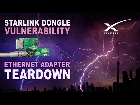 Starlink Vulnerability Uncovered Ethernet Adapter Teardown