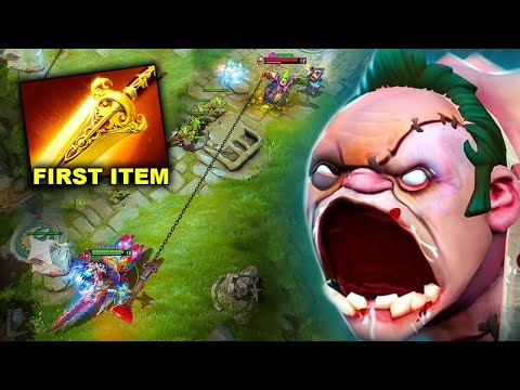 FIRST ITEM RADIANCE PUDGE GOES CRAZY🔥 41 Kills Rampage 7.40b