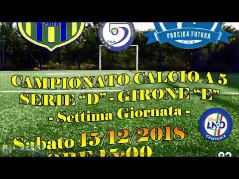 15.12.2018 GS CASALUCE  / PROCIDA FUTURA - Campionato C5 "D" girone "E" 7^ Giornata
