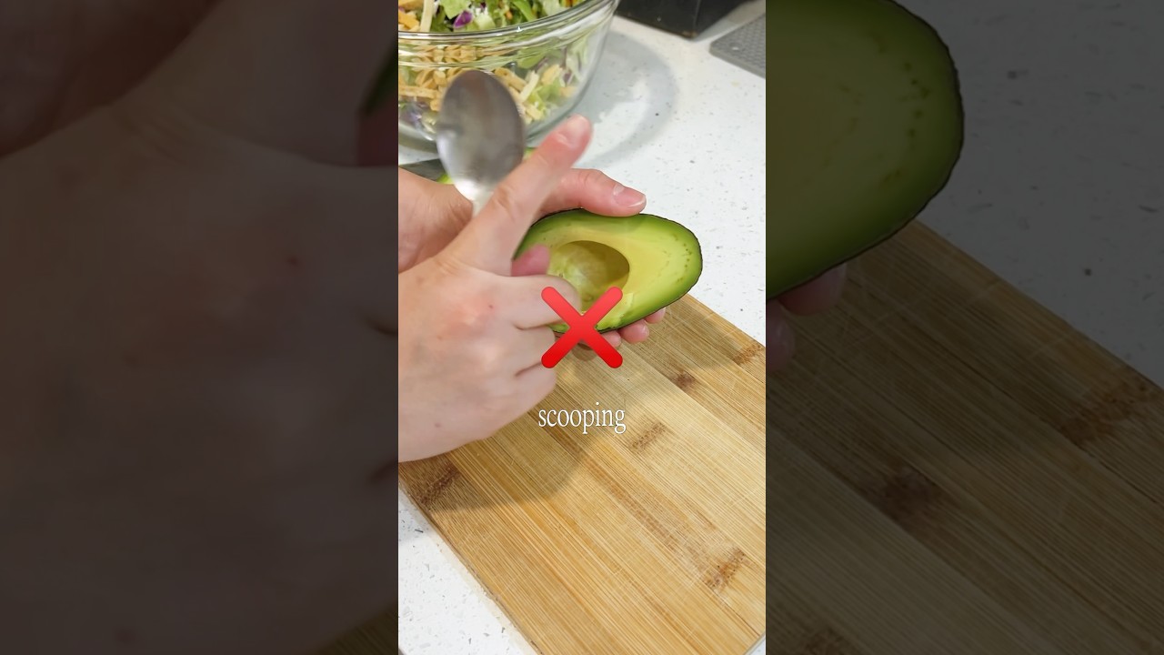You NEED This Avocado Hack. Michelin method 🔪🥑
