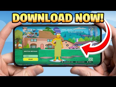 How to DOWNLOAD Fortnite Mobile on IOS & ANDROID! (Simpsons Season)