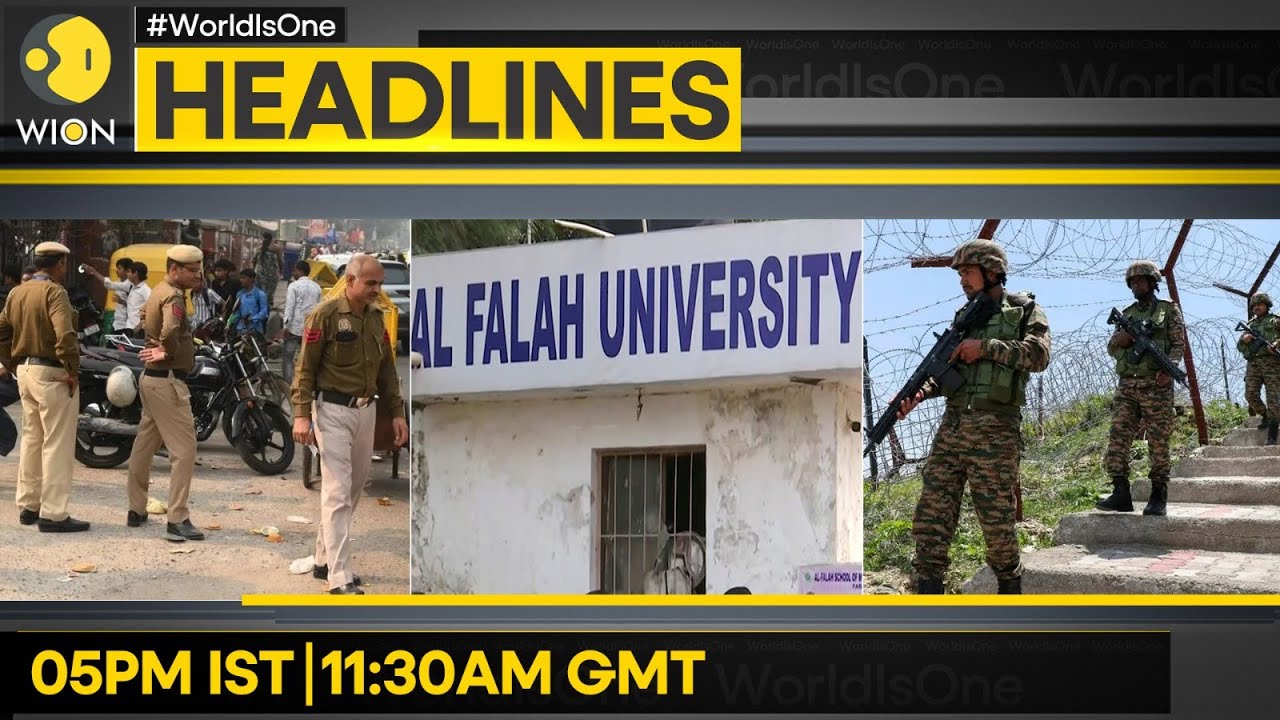 Al Falah University Faces ED Heat | Probe Widens, Prisons Raided In J&K | WION HEADLINES