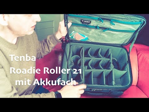 Tenba Roadie Roller 21 Black Fototrolley - Mit Akkufach!