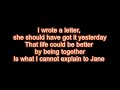 Barenaked Ladies - Jane LYRICS