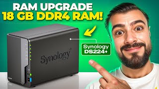 Synology DS224+ Upgrade naar 18GB RAM: Werkt Het Zoals Verwacht?