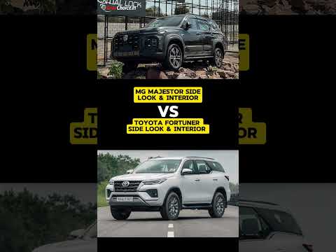 New MG Majestor vs Toyota Fortuner 2026