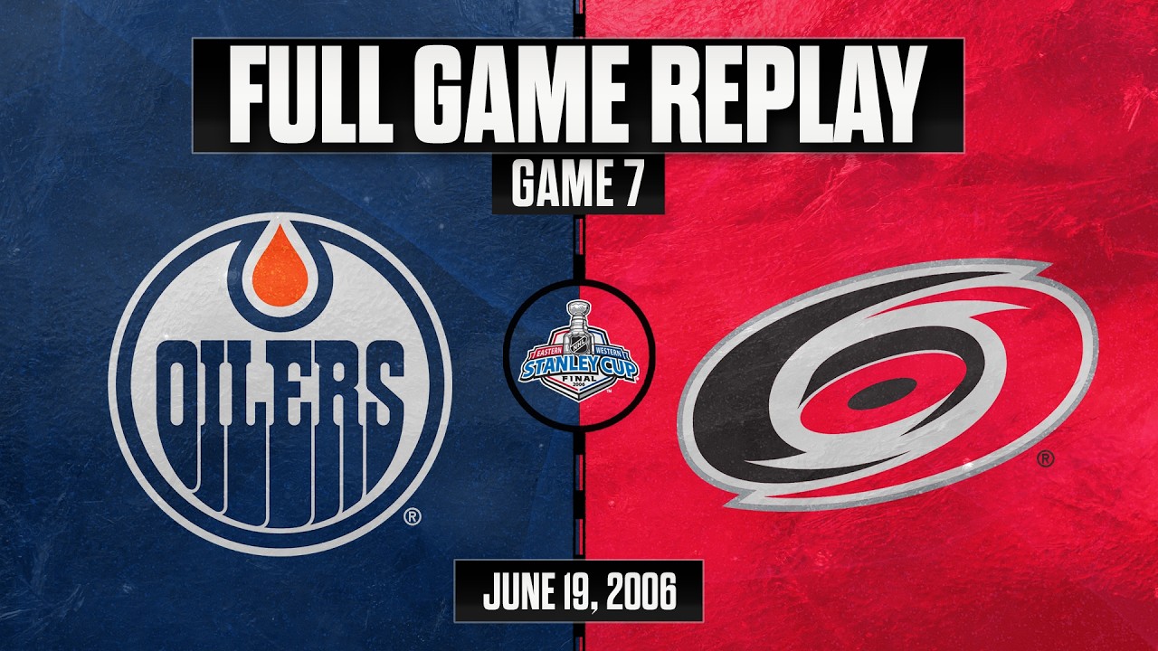 RETRO FULL GAME: Hurricanes Win the STANLEY CUP | Game 7 | 2006 Stanley Cup Final