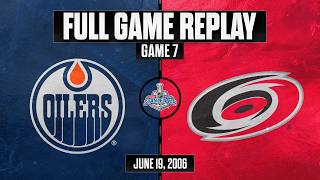 RETRO FULL GAME: Hurricanes Win the STANLEY CUP | Game 7 | 2006 Stanley Cup Final