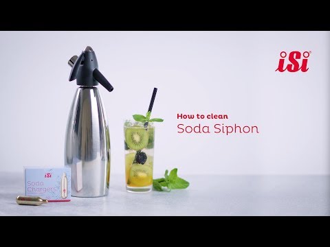 iSi Soda Siphon - How to Clean