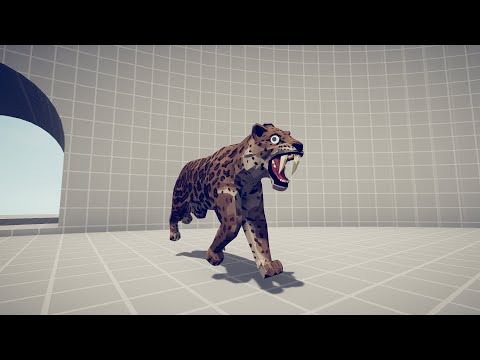 TABS | Smilodon Vs Every Units Totally Accurate Battle Simulator