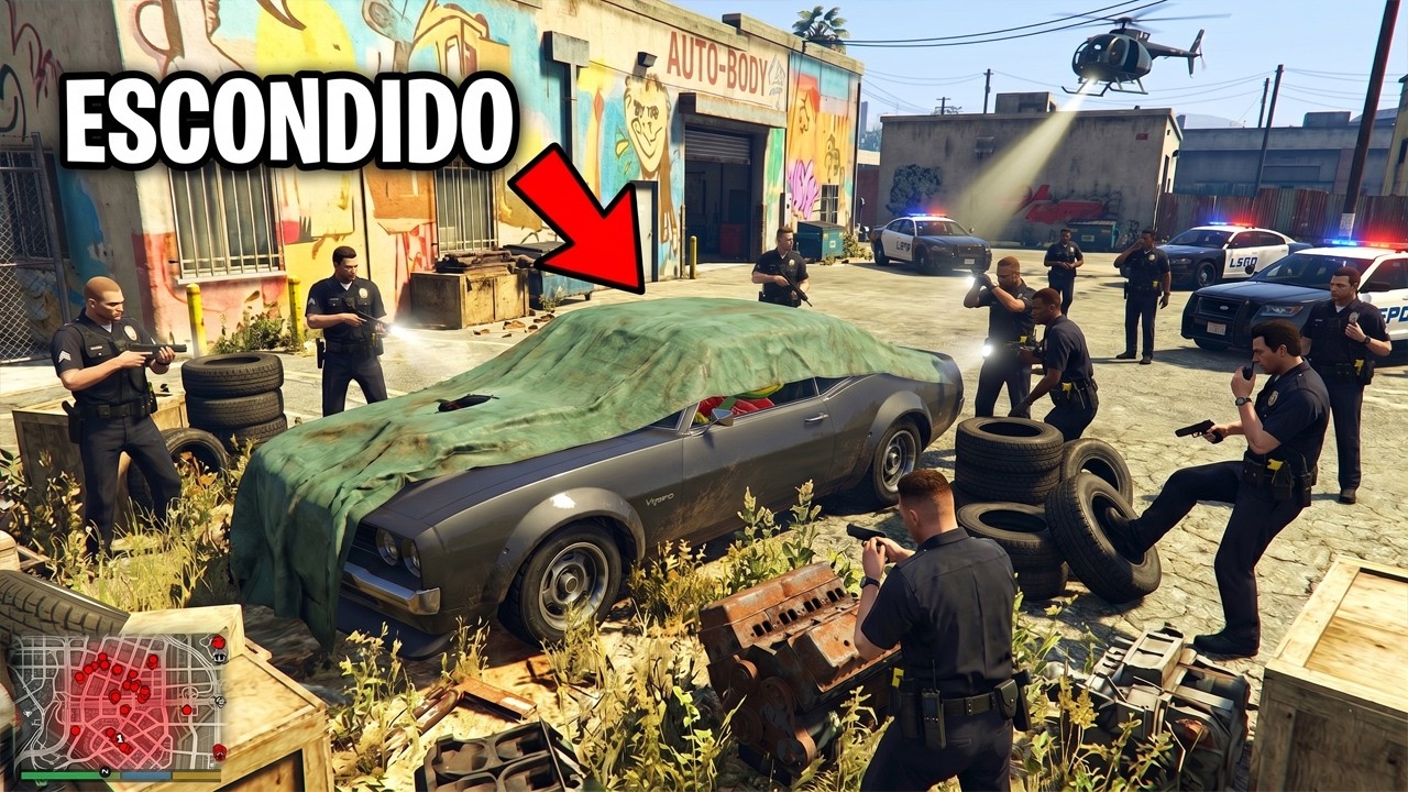 JUEGO al ESCONDITE con COCHES!! SOY INVISIBLE! - GTA 5 ONLINE