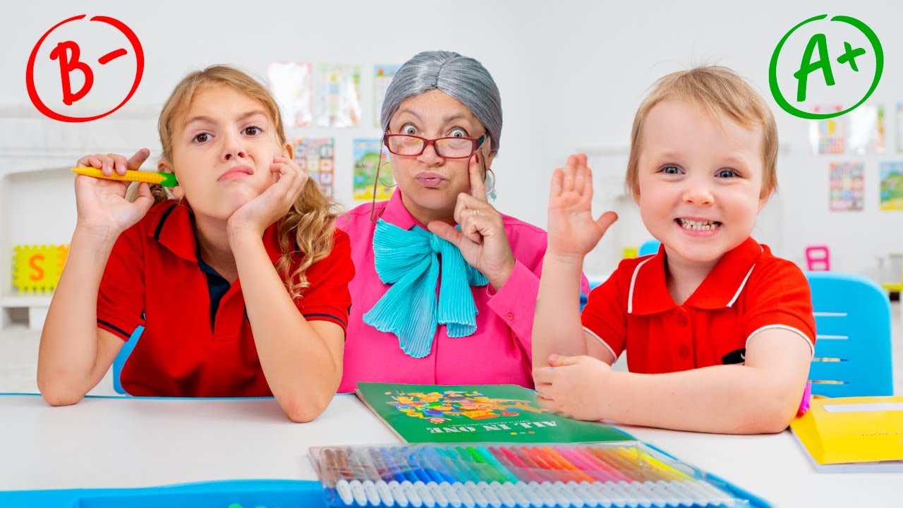 Five Kids Knowledge at school is the most important thing + more Children's Songs and Videos