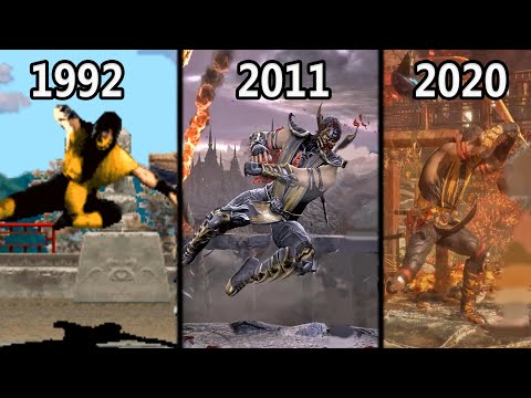 Evolution of Scorpion's Teleport Punch (1992-2020)