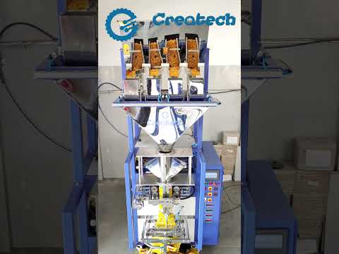 4 Head Collar Type Pouch Packing Machine
