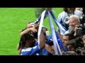 Didier Drogba, FC Chelsea, with Champions League Final Trophy