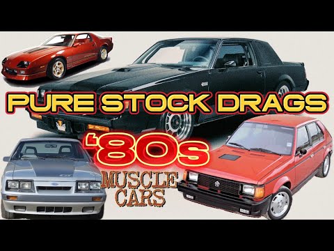'80s Muscle Shootout🚦IROC-Z, Grand National, 5.0 Mustang, Monte Carlo SS, 442 (Pure Stock Drags)